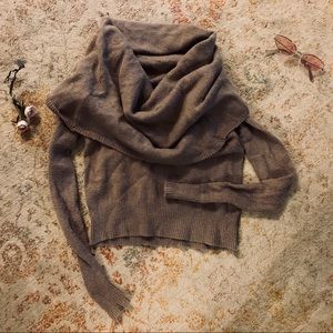 BCBGMAXAZARIA Off-Shoulder Sweater